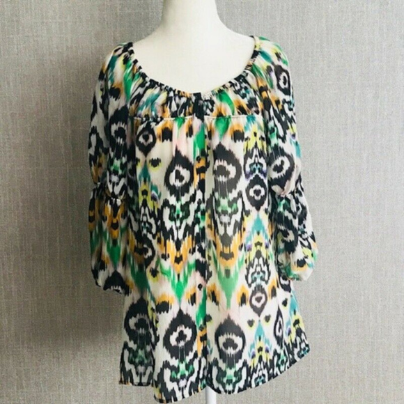 ANTHROPOLOGIE VANESSA VIRGINIA PEASANT BLOUSE - Picture 2 of 5